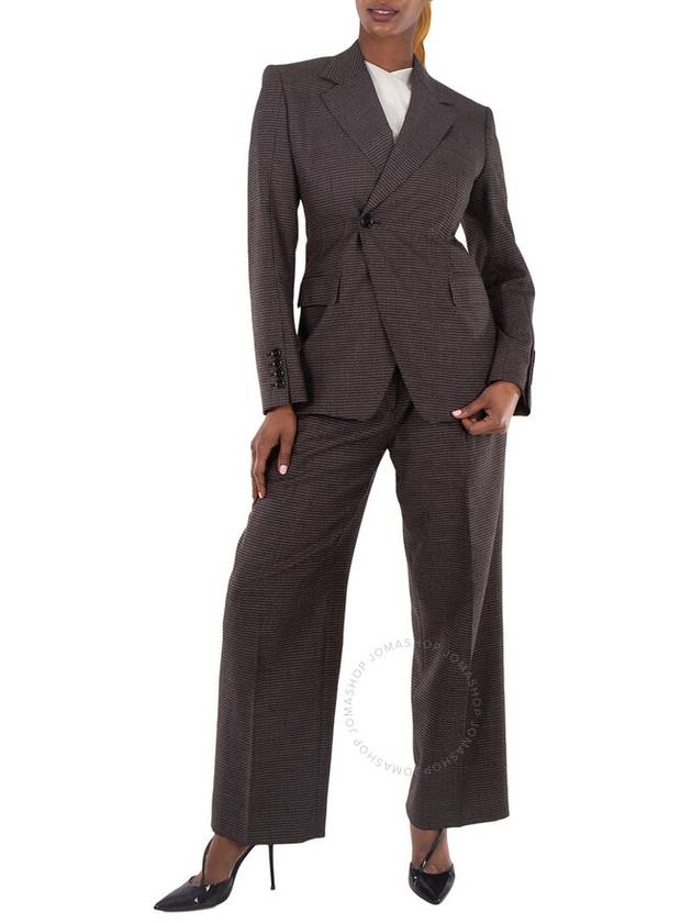 Burberry Houndstooth double breasted blazer 8071140