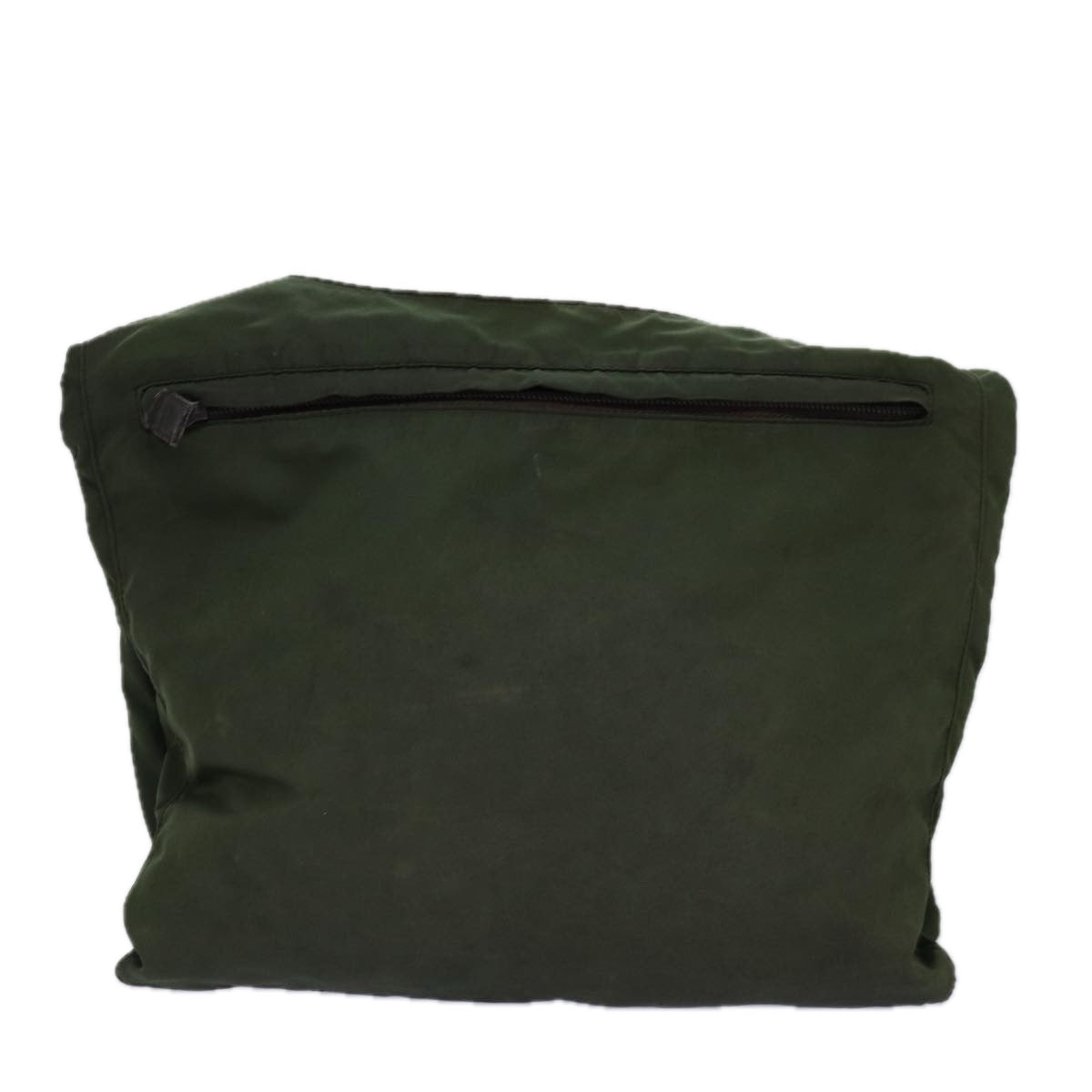 PRADA Shoulder Bag Nylon Khaki 75614