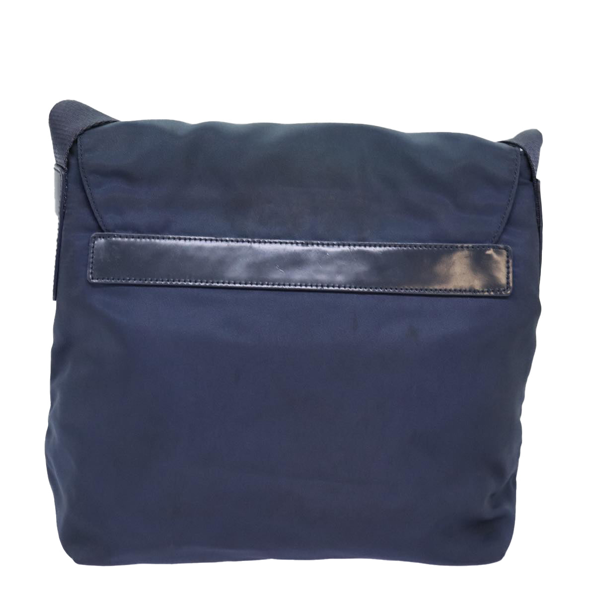 PRADA Shoulder Bag Nylon Navy 75634