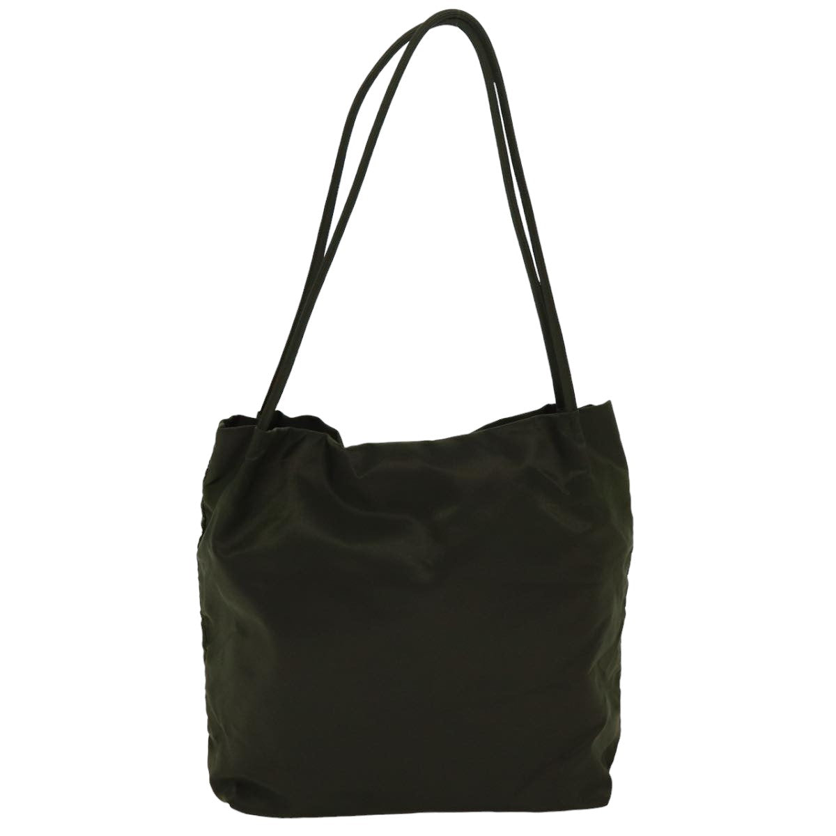 PRADA Tote Bag Nylon Khaki 75638