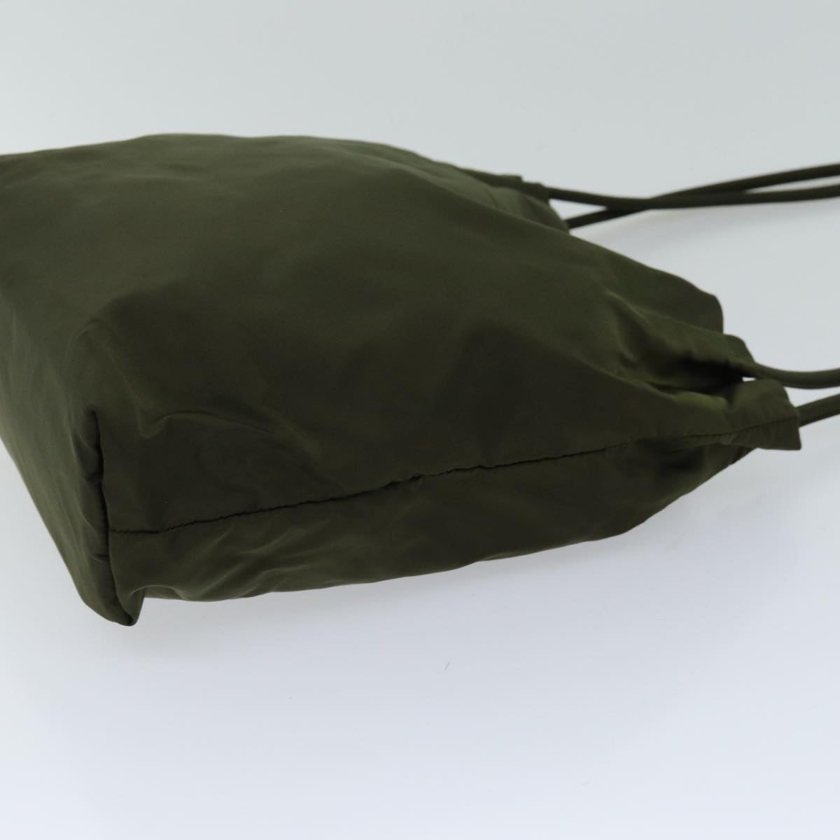 PRADA Tote Bag Nylon Khaki 75638