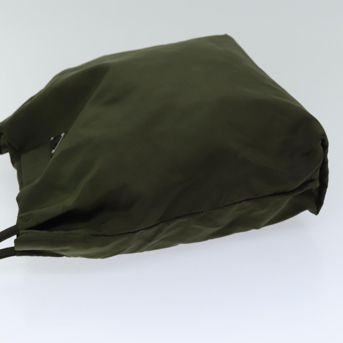 PRADA Tote Bag Nylon Khaki 75638