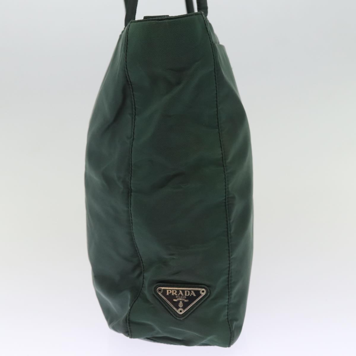 PRADA Tote Bag Nylon Green 75640