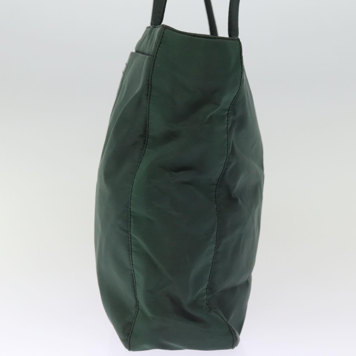 PRADA Tote Bag Nylon Green 75640