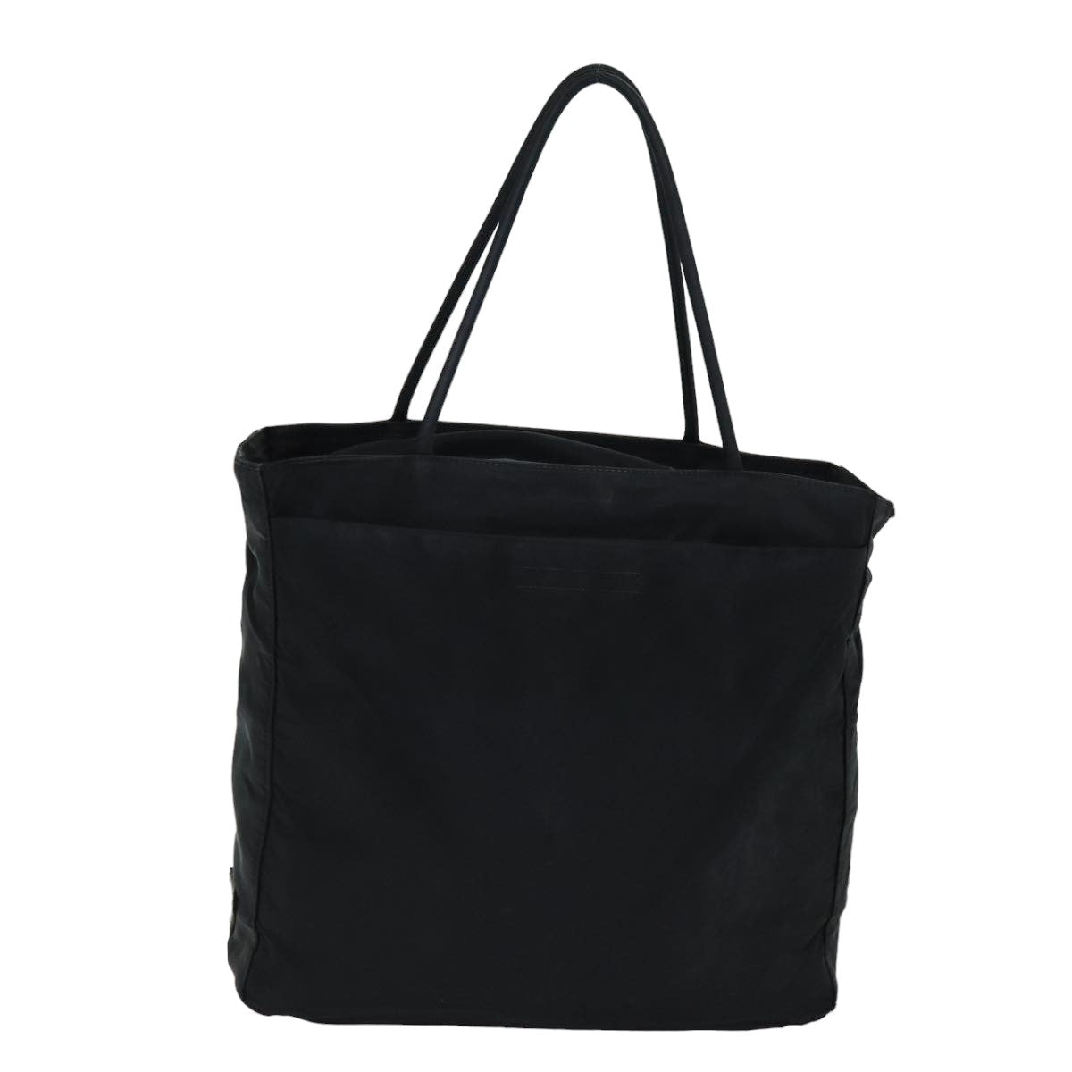 PRADA Tote Bag Nylon Black 75641