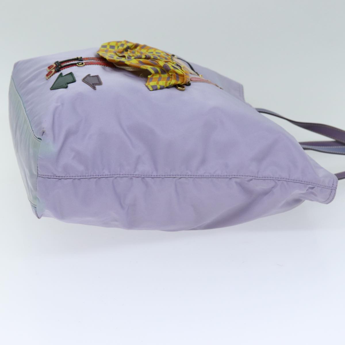 PRADA Tote Bag Nylon Purple 75643
