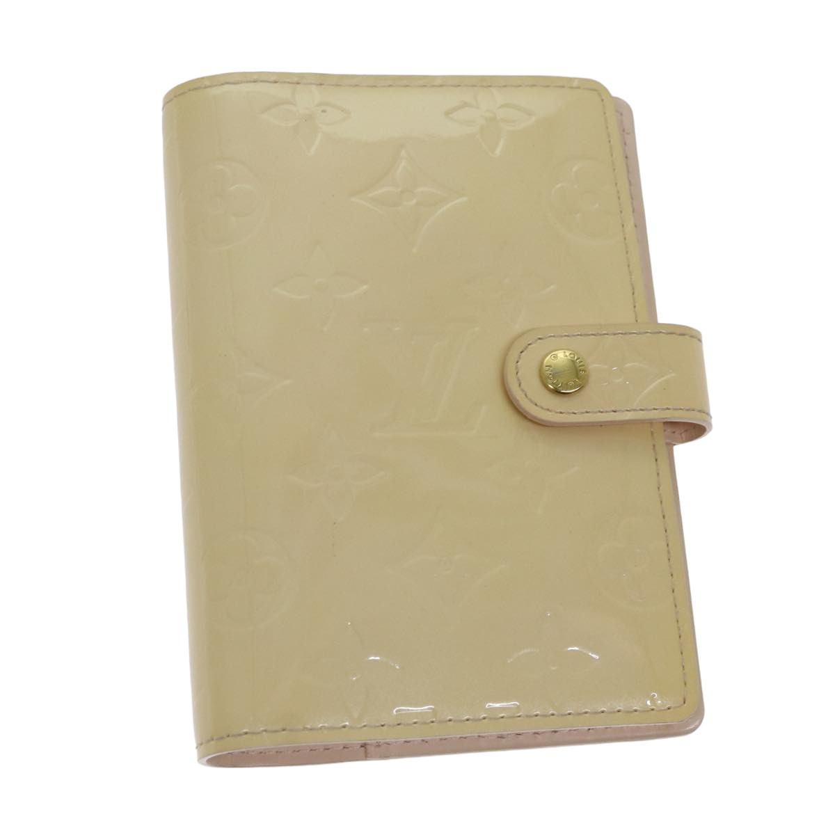 LOUIS VUITTON Vernis Agenda PM Day Planner Cover Pink R21007 LV 75650