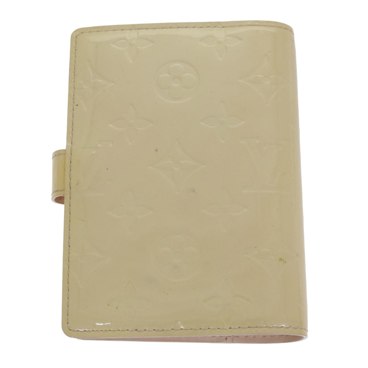 LOUIS VUITTON Vernis Agenda PM Day Planner Cover Pink R21007 LV 75650