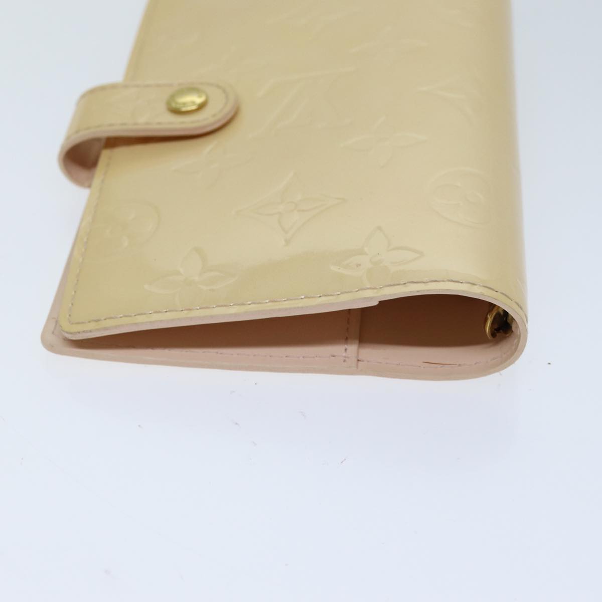 LOUIS VUITTON Vernis Agenda PM Day Planner Cover Pink R21007 LV 75650