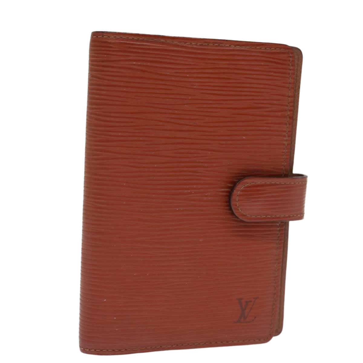 LOUIS VUITTON Epi Agenda PM Day Planner Cover Brown R20053 LV 75652