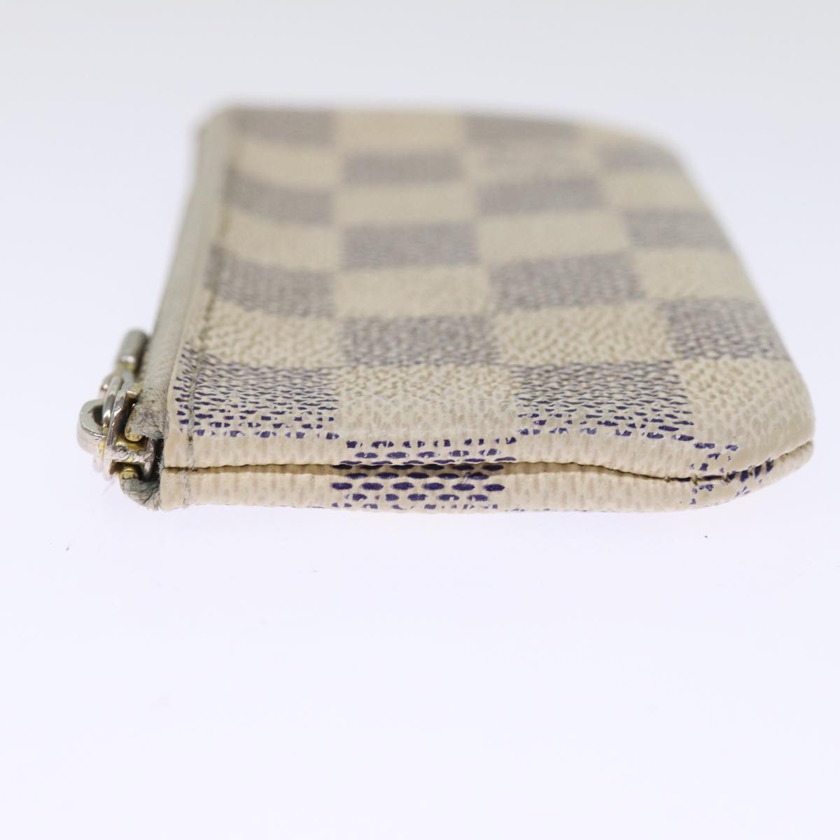 LOUIS VUITTON Damier Azur Pochette Cles Coin Purse N62659 LV 75660