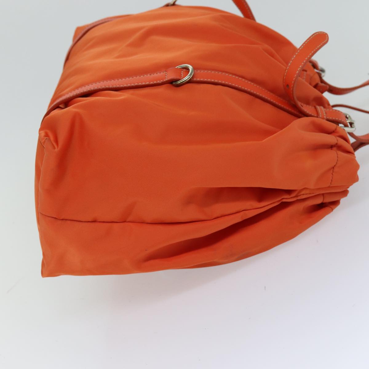 PRADA Tote Bag Nylon Orange 75692