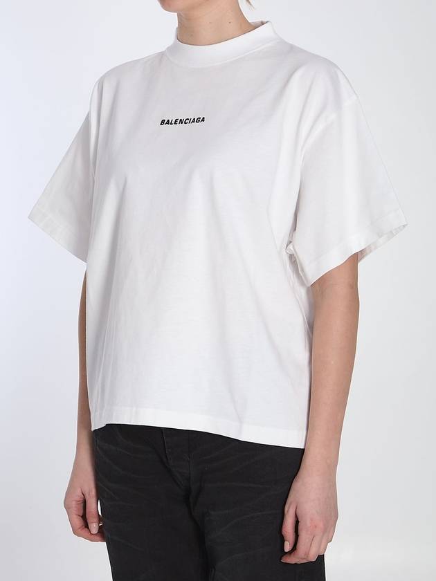 Balenciaga Cropped logo t-shirt