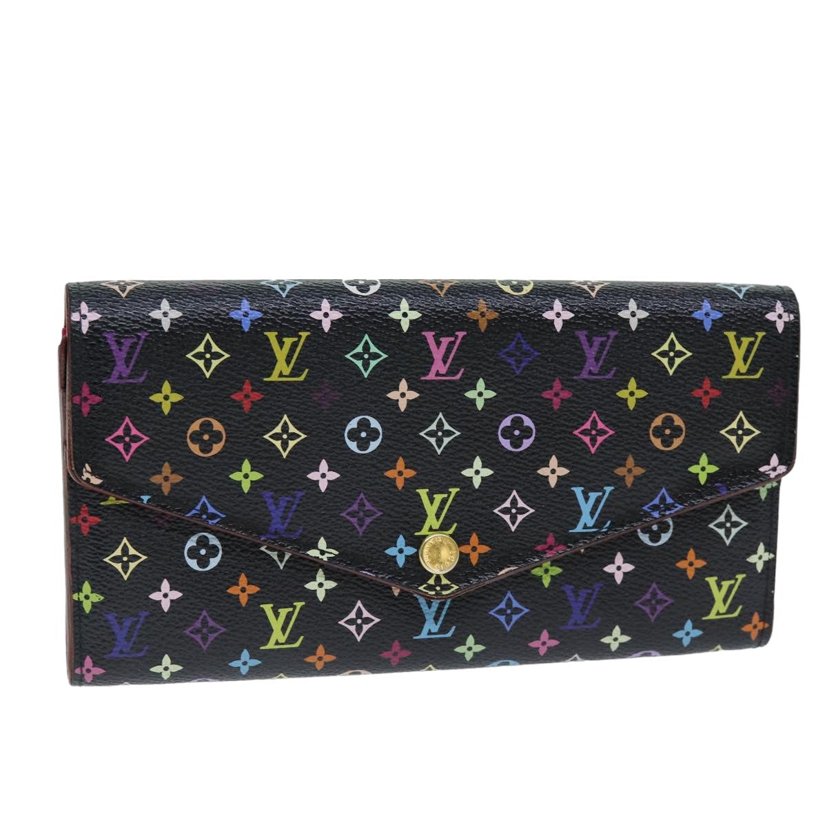 LOUIS VUITTON Monogram Multicolor PortefeuilleSarah Wallet M93747 75705