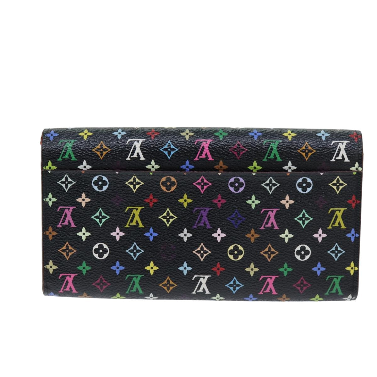LOUIS VUITTON Monogram Multicolor PortefeuilleSarah Wallet M93747 75705