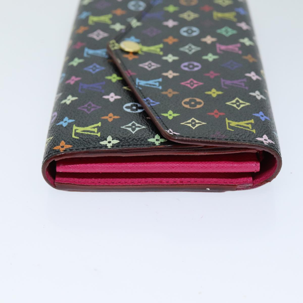 LOUIS VUITTON Monogram Multicolor PortefeuilleSarah Wallet M93747 75705