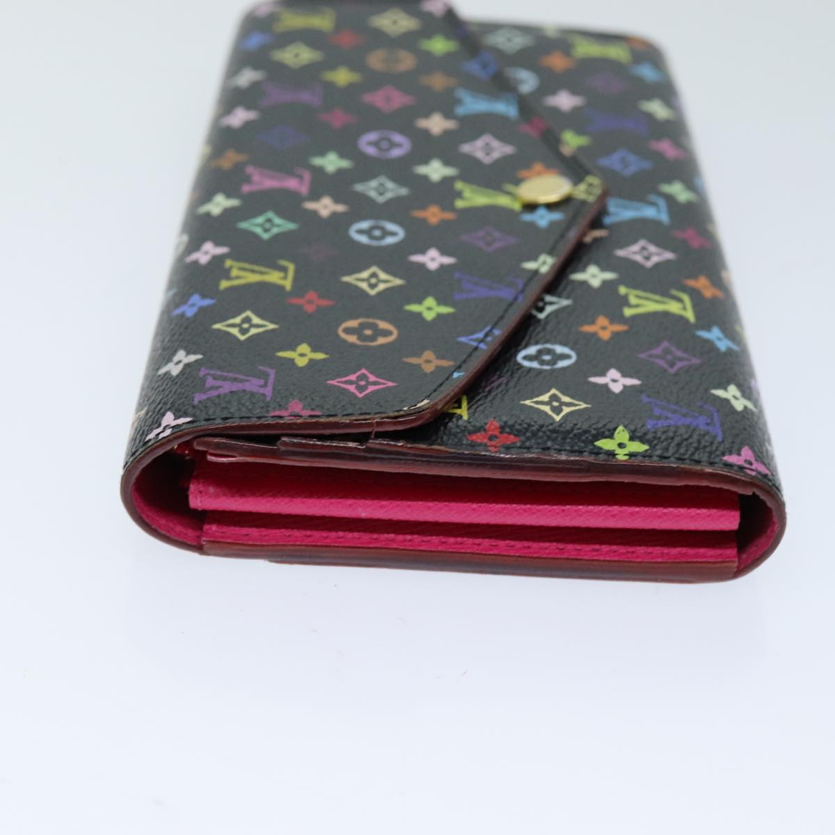 LOUIS VUITTON Monogram Multicolor PortefeuilleSarah Wallet M93747 75705