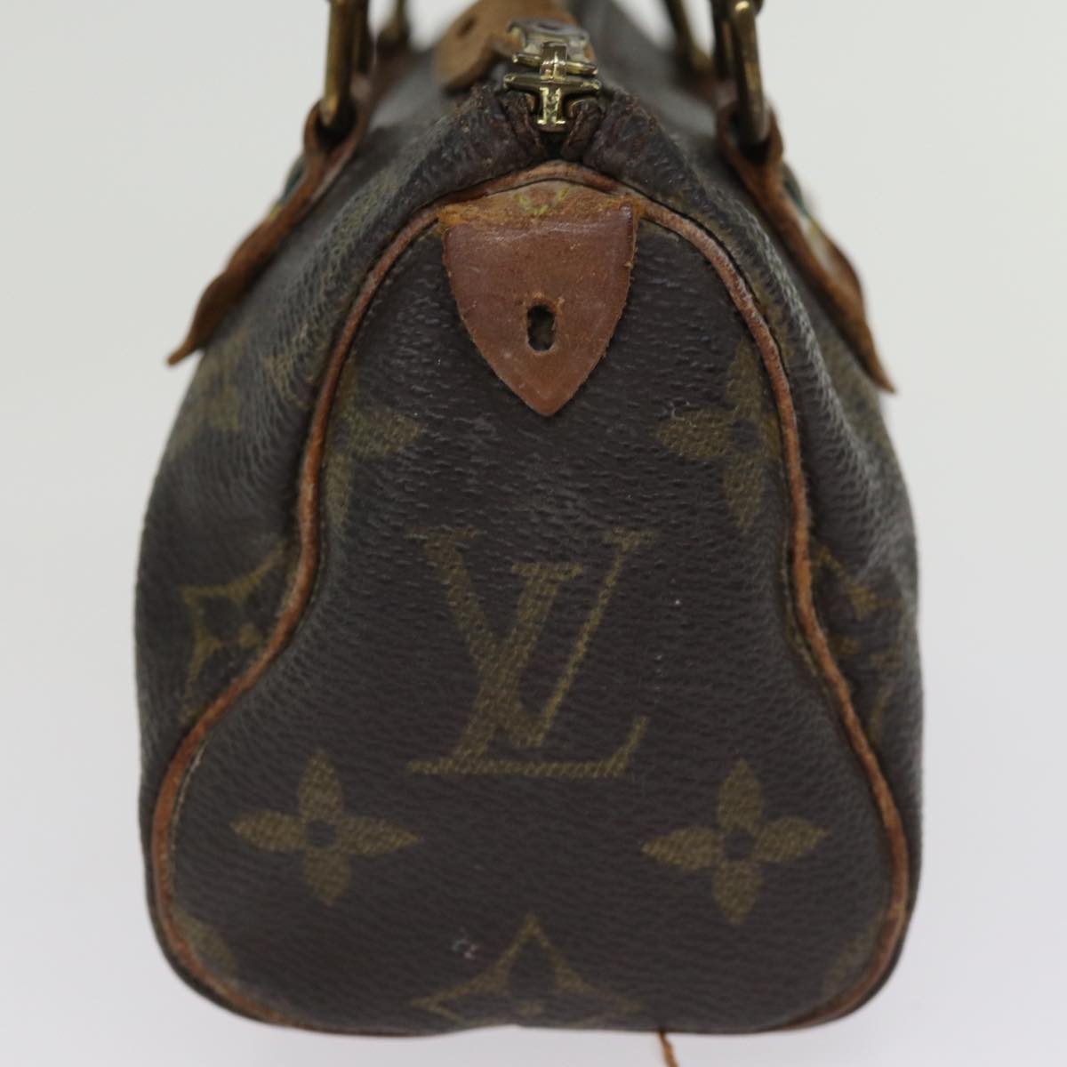 LOUIS VUITTON Monogram Mini Speedy Hand Bag M41534 LV 75706