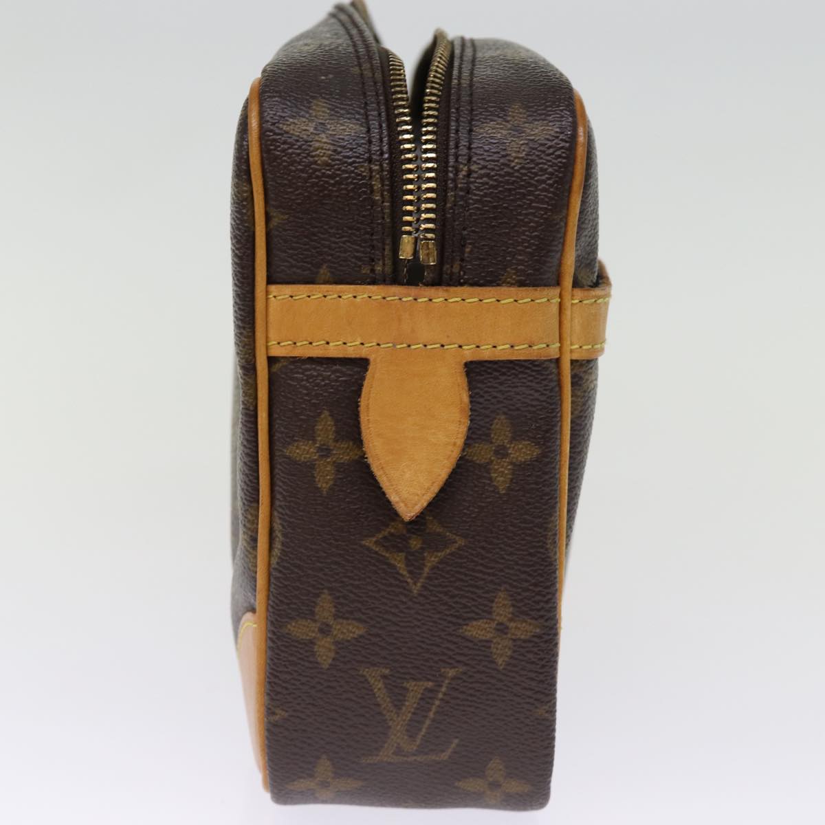 LOUIS VUITTON Monogram Compiegne 28 Clutch Bag M51845 LV 75718