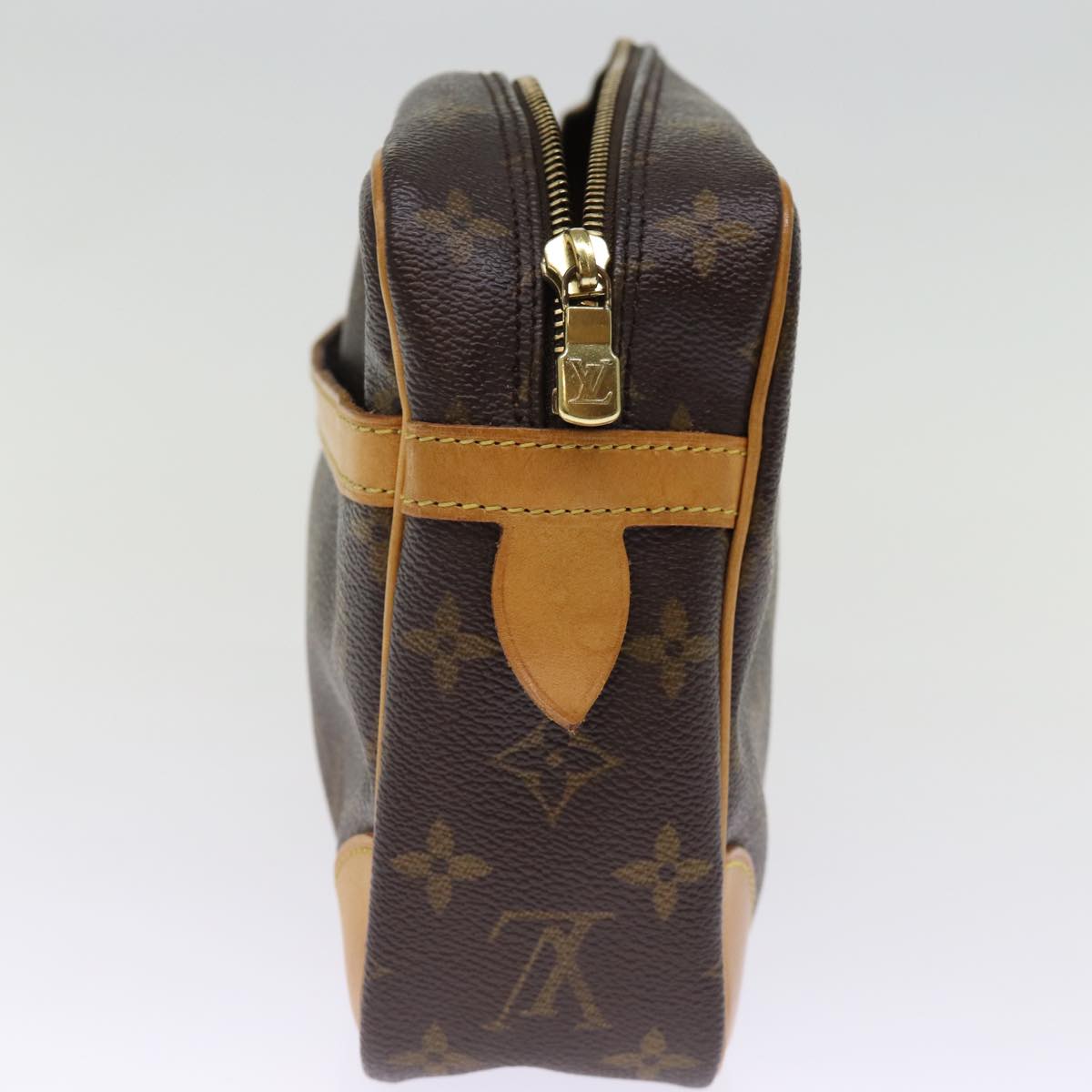 LOUIS VUITTON Monogram Compiegne 28 Clutch Bag M51845 LV 75718