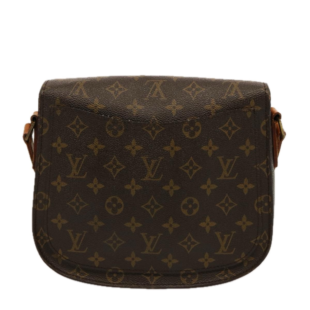 LOUIS VUITTON Monogram Saint Cloud GM Shoulder Bag M51242 LV 75721