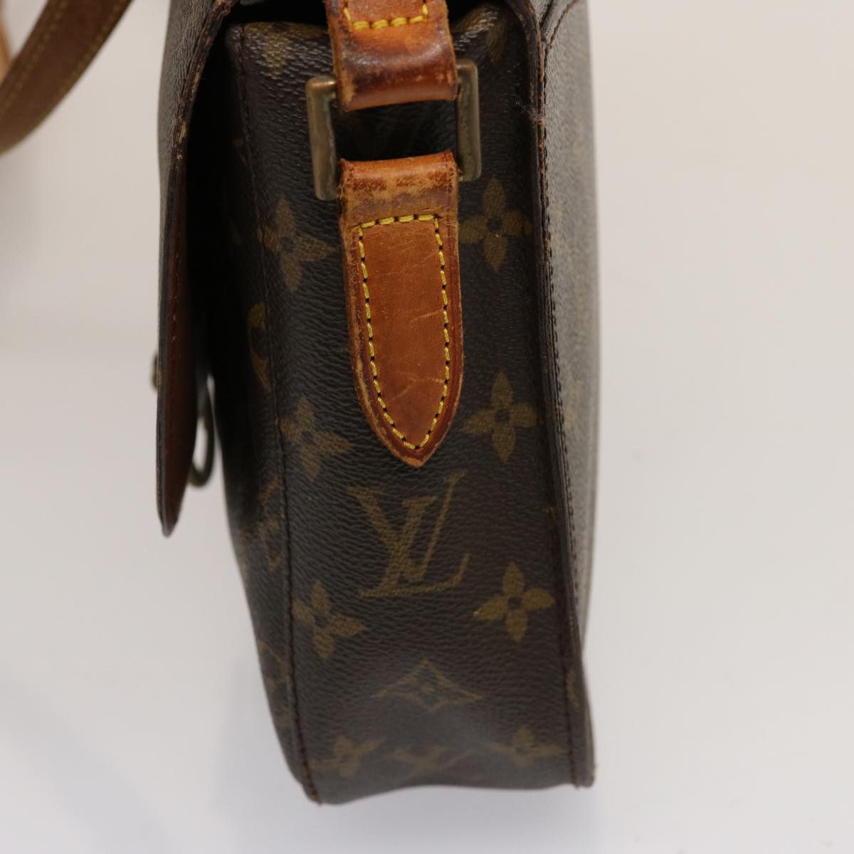 LOUIS VUITTON Monogram Saint Cloud GM Shoulder Bag M51242 LV 75721