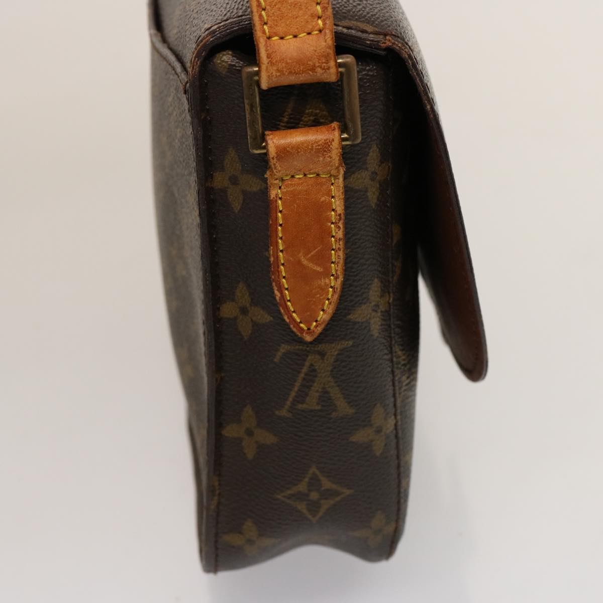 LOUIS VUITTON Monogram Saint Cloud GM Shoulder Bag M51242 LV 75721