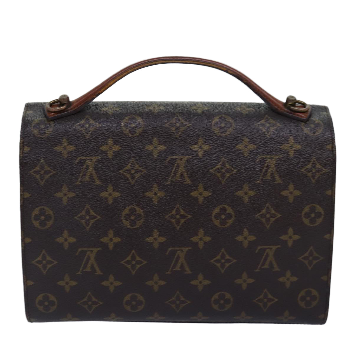 LOUIS VUITTON Monogram Monceau 28 Hand Bag 2way M51185 LV 75726