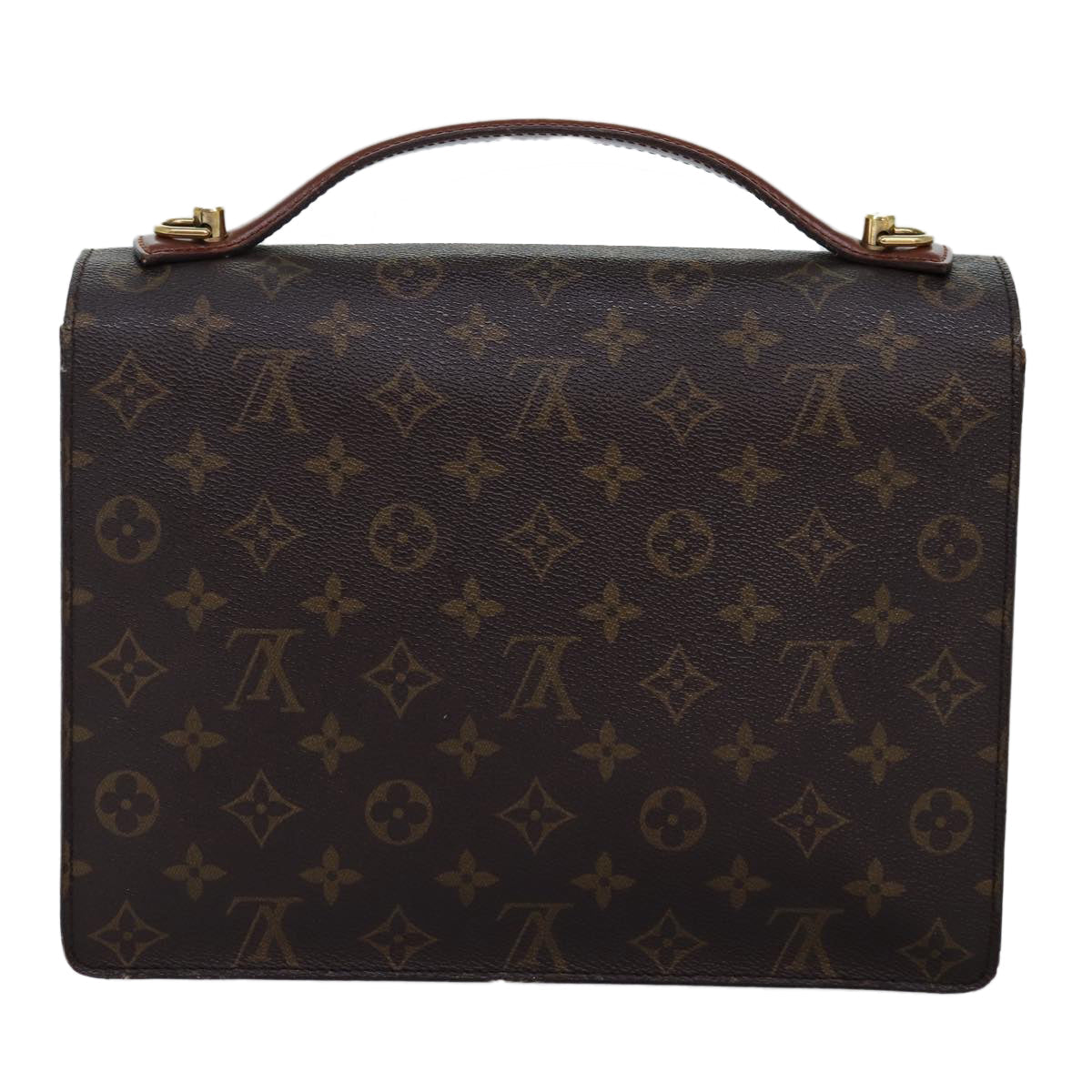 LOUIS VUITTON Monogram Monceau 28 Hand Bag 2way M51185 LV 75727