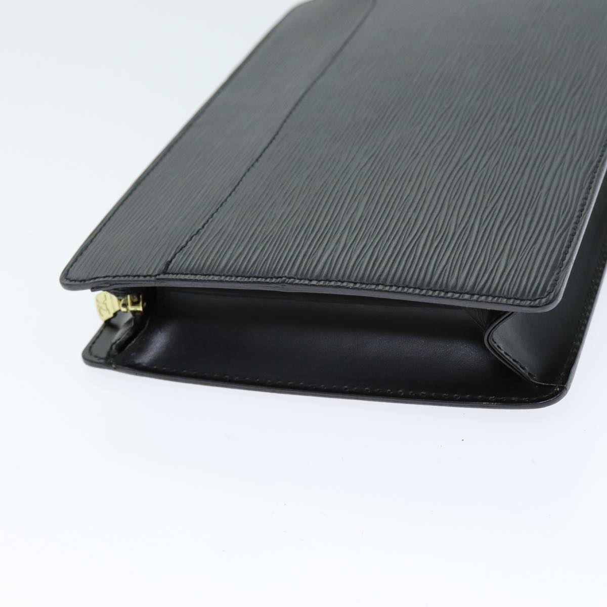 LOUIS VUITTON Epi Pochette Homme Clutch Bag Black Noir M52522 LV 75730