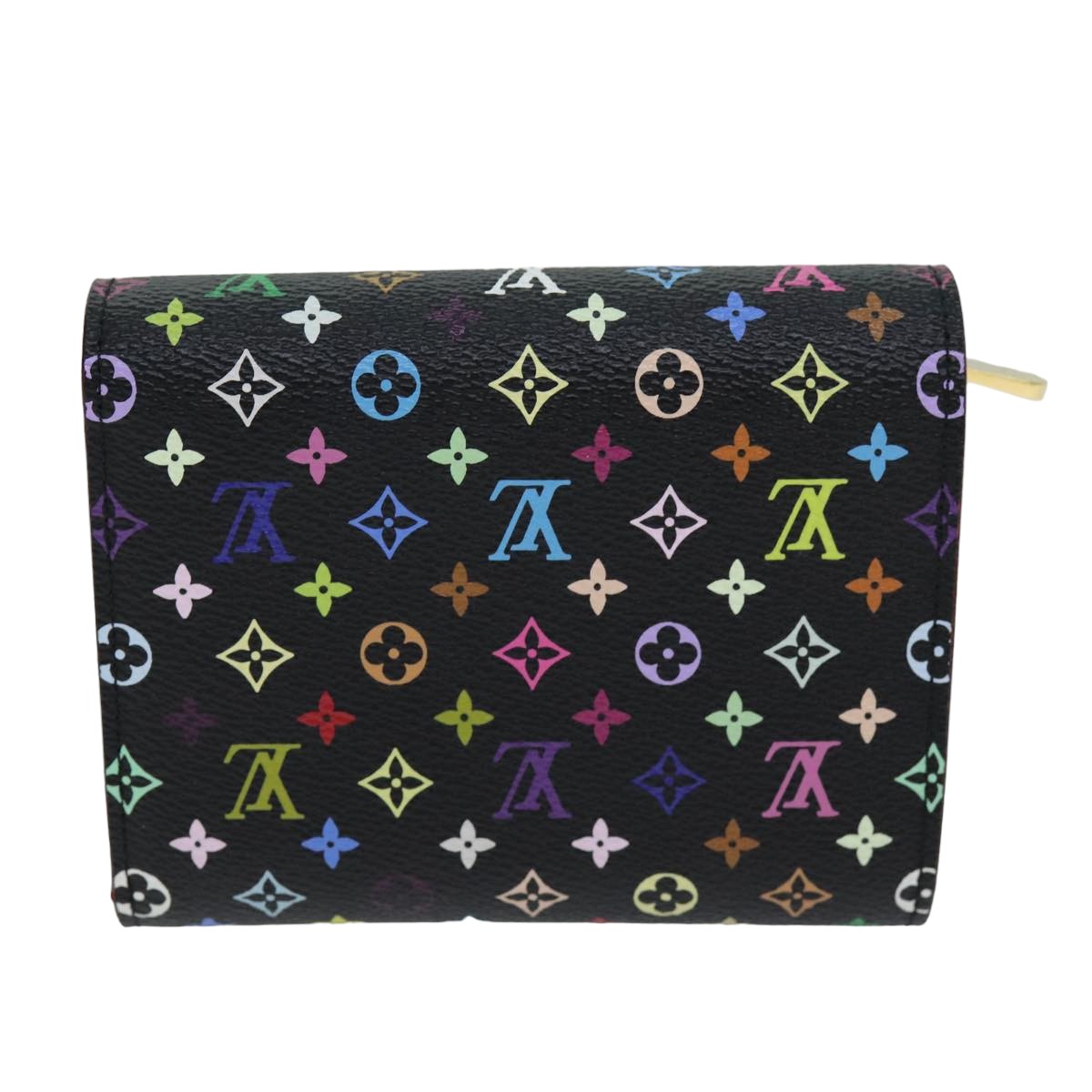 LOUIS VUITTON Multicolor Portefeuille Koala Wallet Black M58015 LV 75743A