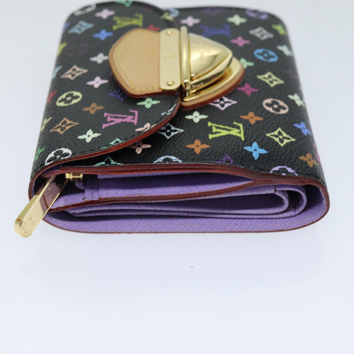 LOUIS VUITTON Multicolor Portefeuille Koala Wallet Black M58015 LV 75743A