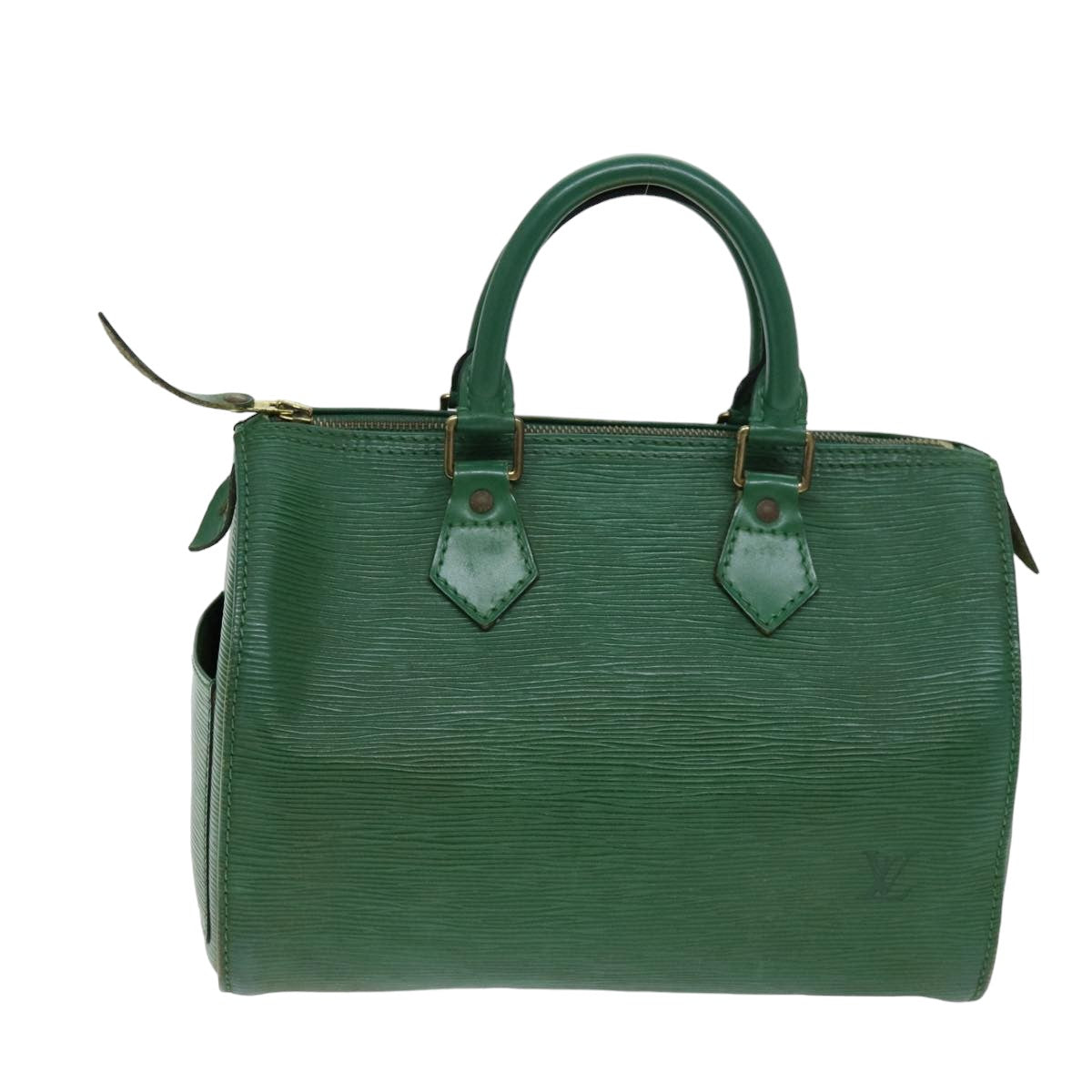 LOUIS VUITTON Epi Speedy 25 Hand Bag Borneo Green M43014 LV 75746