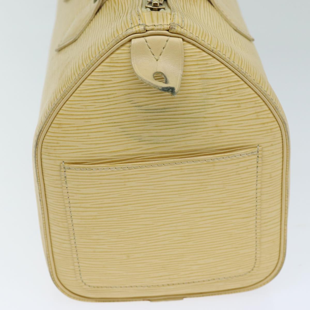 LOUIS VUITTON Epi Speedy 25 Hand Bag Vanilla M4301A LV 75748