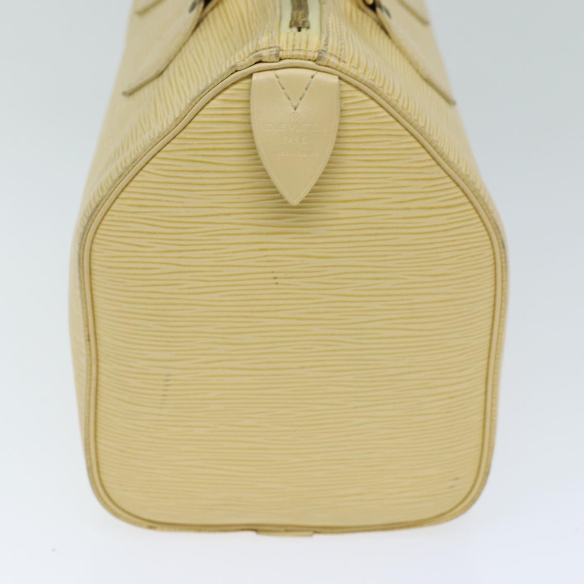 LOUIS VUITTON Epi Speedy 25 Hand Bag Vanilla M4301A LV 75748