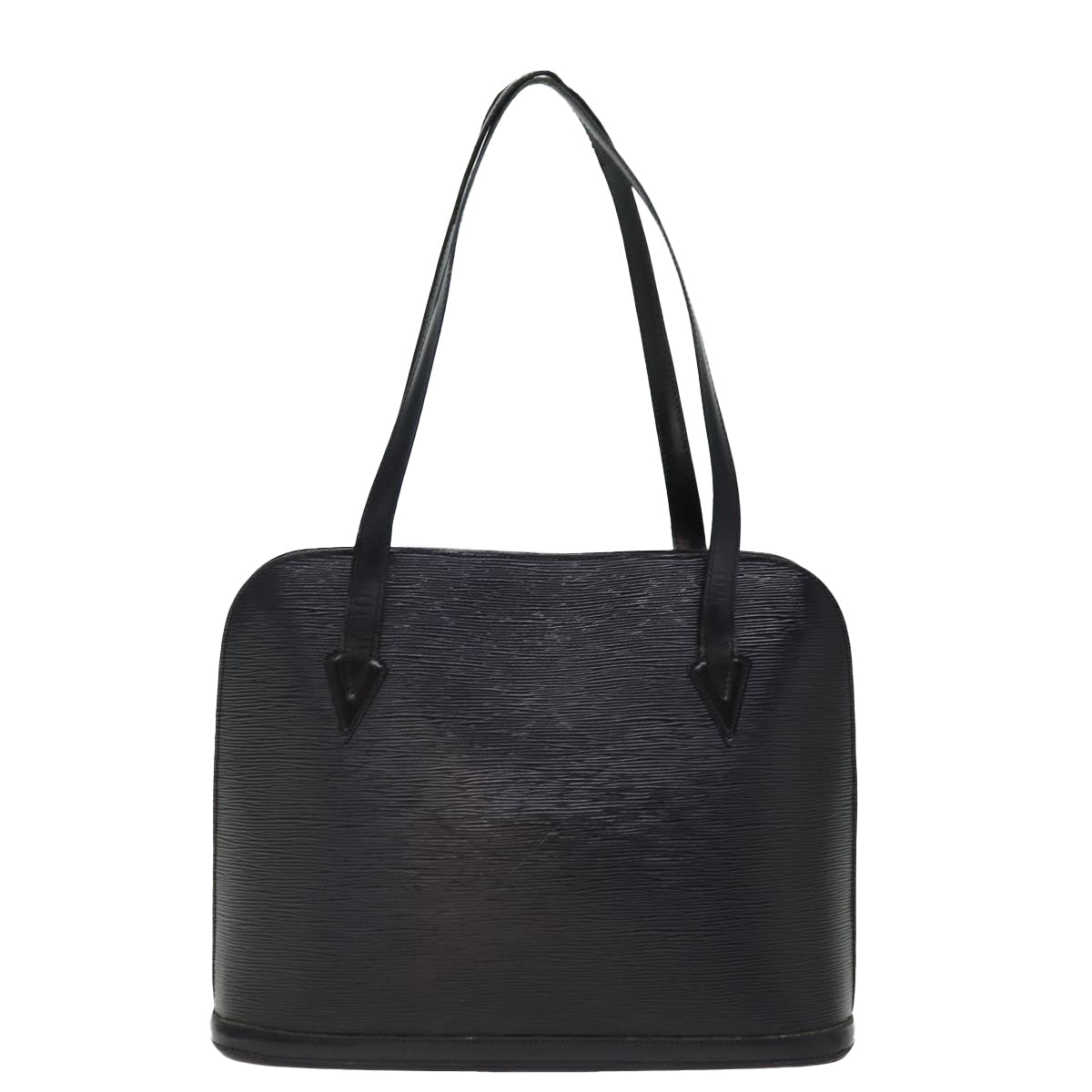 LOUIS VUITTON Epi Lussac Shoulder Bag Black M52282 LV 75752