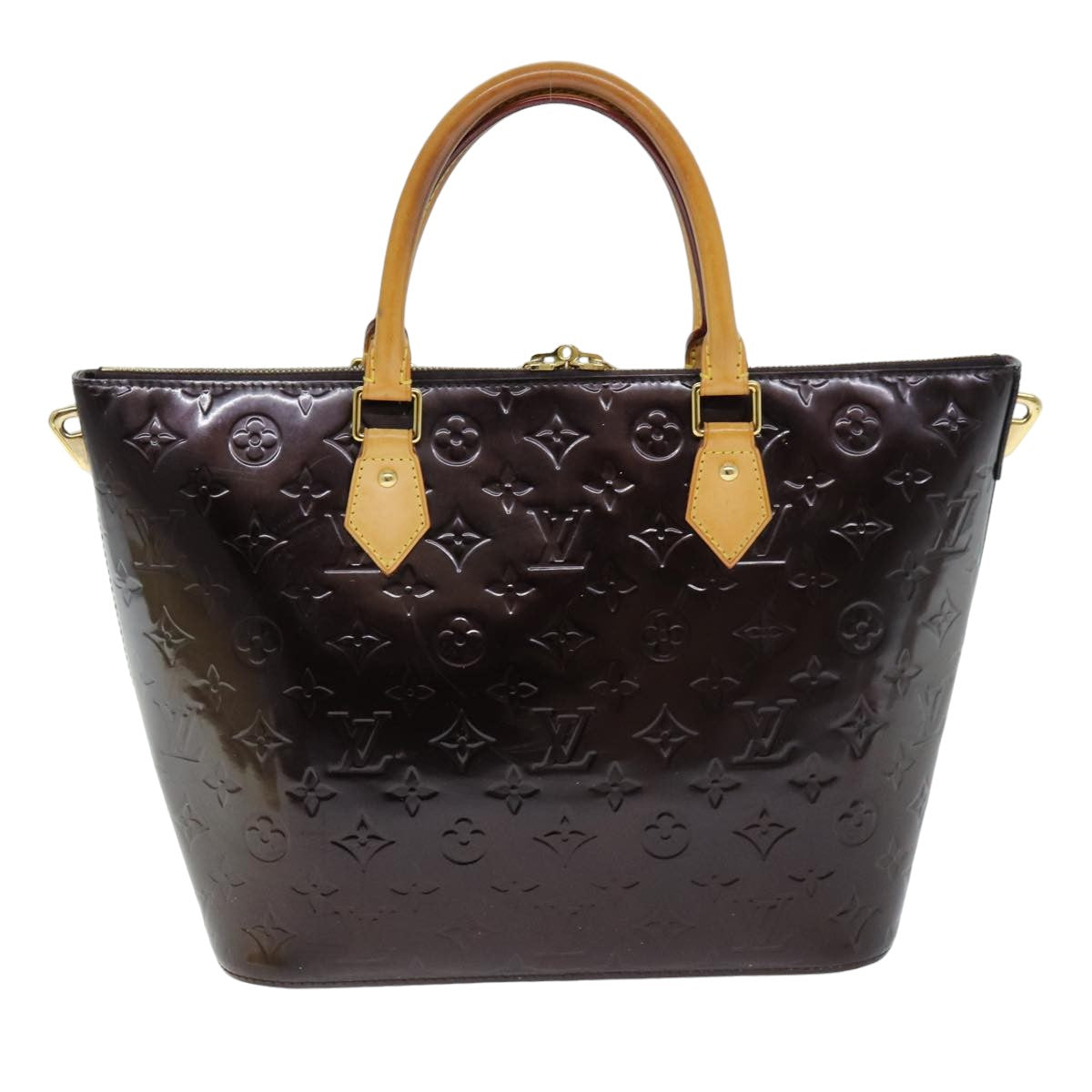 LOUIS VUITTON Monogram Vernis Montebello MM Bag 2way Amarante M90163 75763