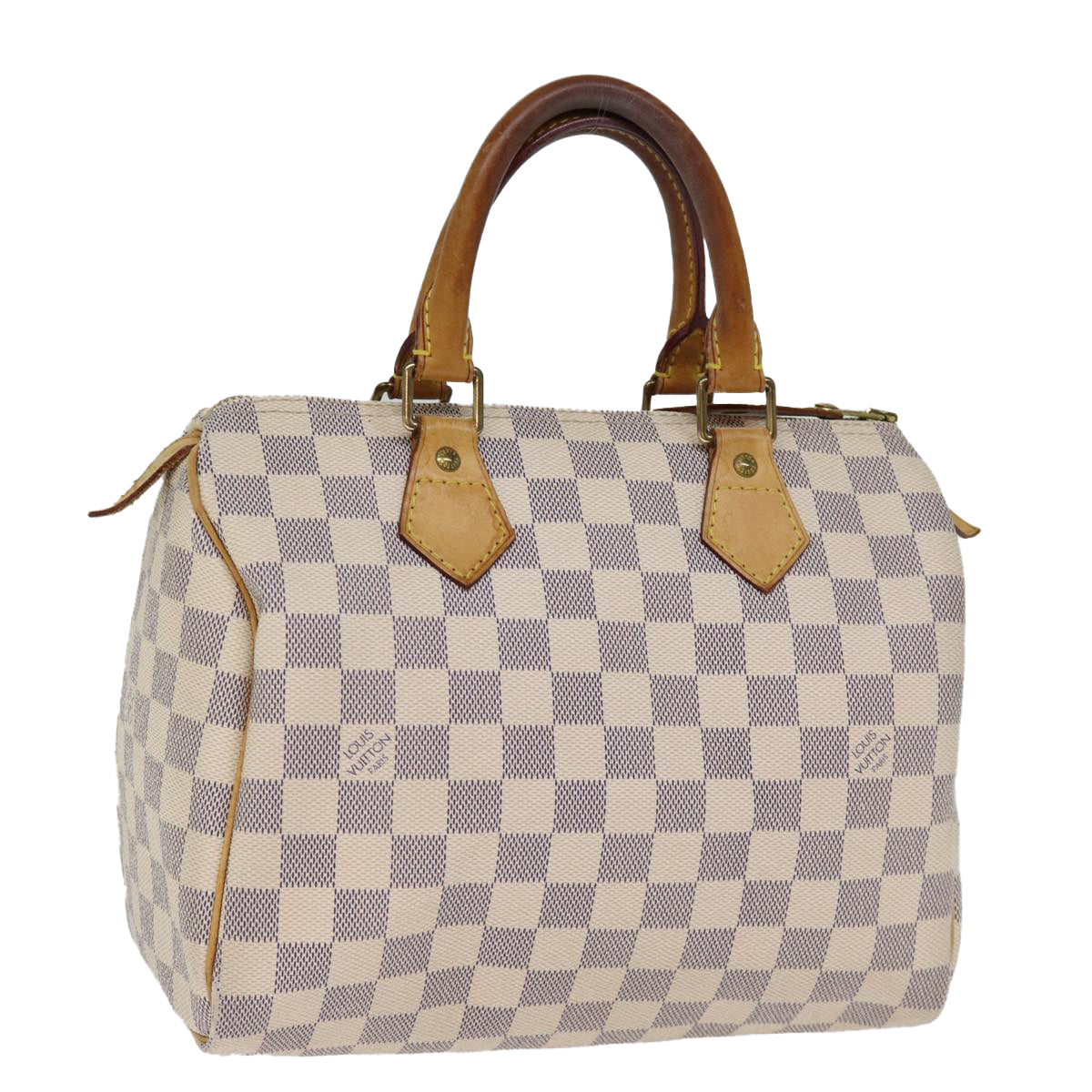 LOUIS VUITTON Damier Azur Speedy 25 Hand Bag N41534 LV 75765