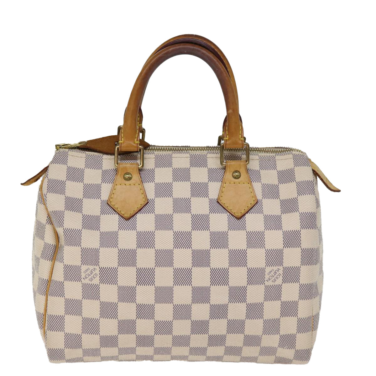 LOUIS VUITTON Damier Azur Speedy 25 Hand Bag N41534 LV 75765