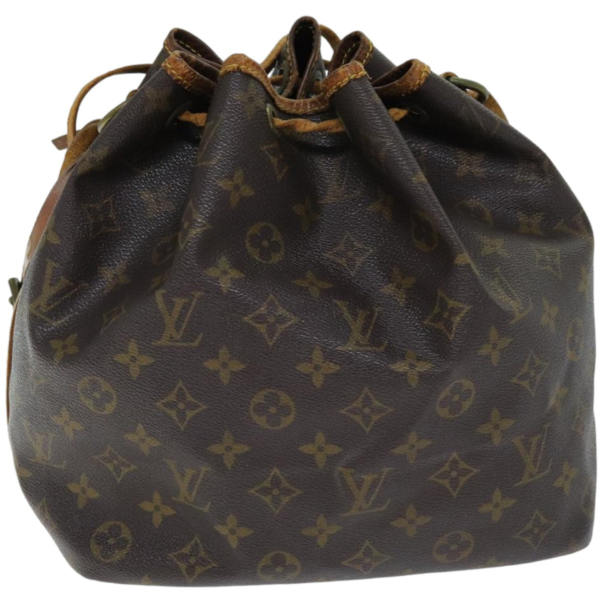 LOUIS VUITTON Monogram Petit Noe Shoulder Bag M42226 LV 75782