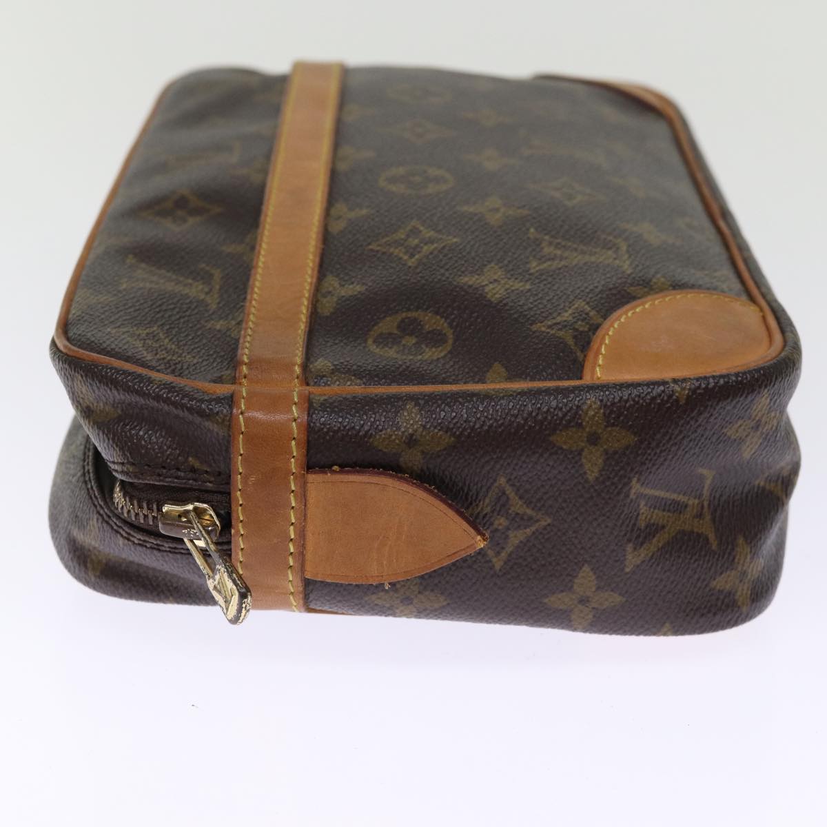 LOUIS VUITTON Monogram Compiegne 28 Clutch Bag M51845 LV 75853