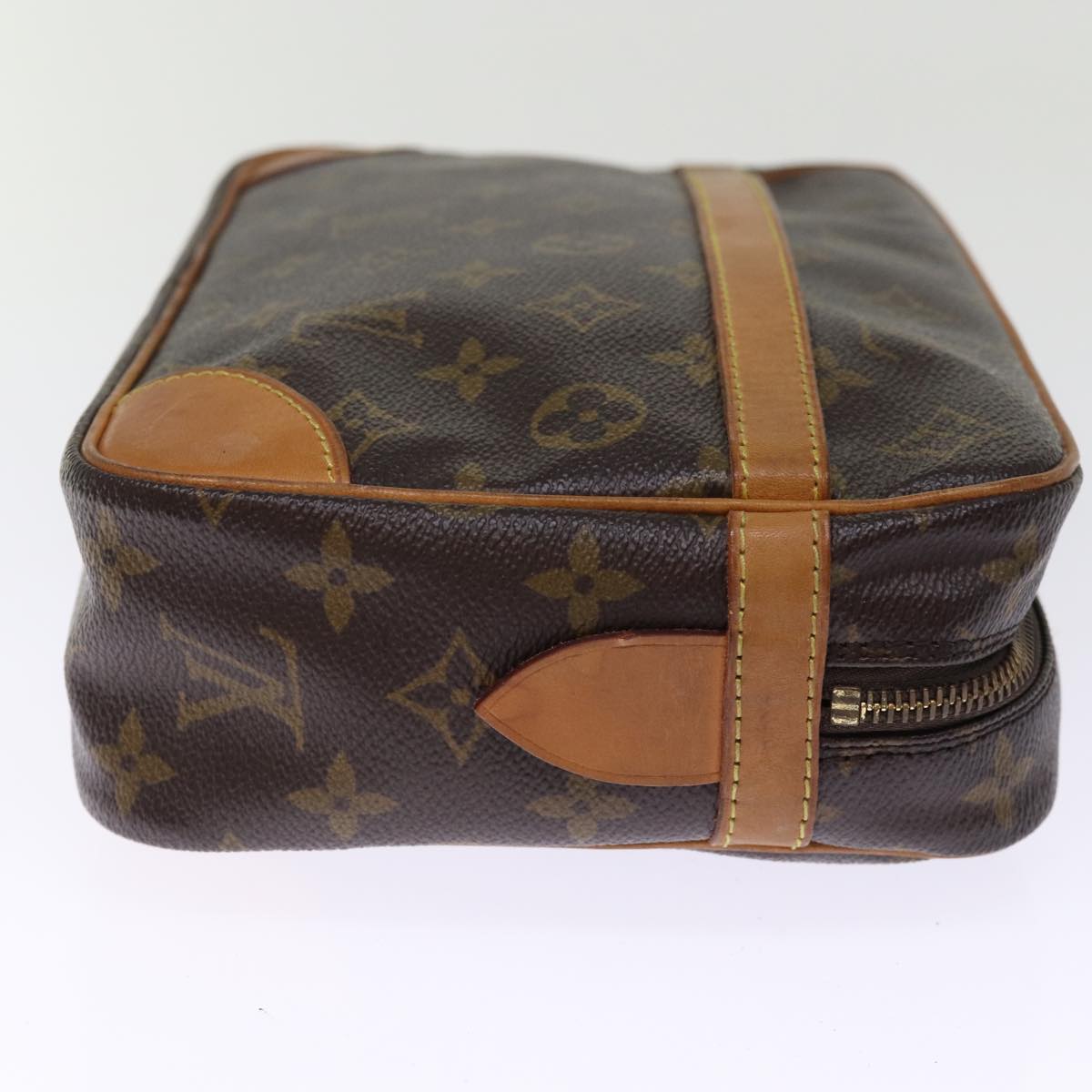 LOUIS VUITTON Monogram Compiegne 28 Clutch Bag M51845 LV 75853