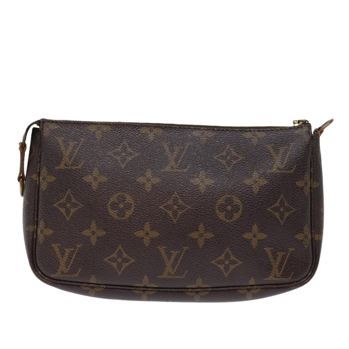 LOUIS VUITTON Monogram Pochette Accessoires Pouch M51980 LV 75856