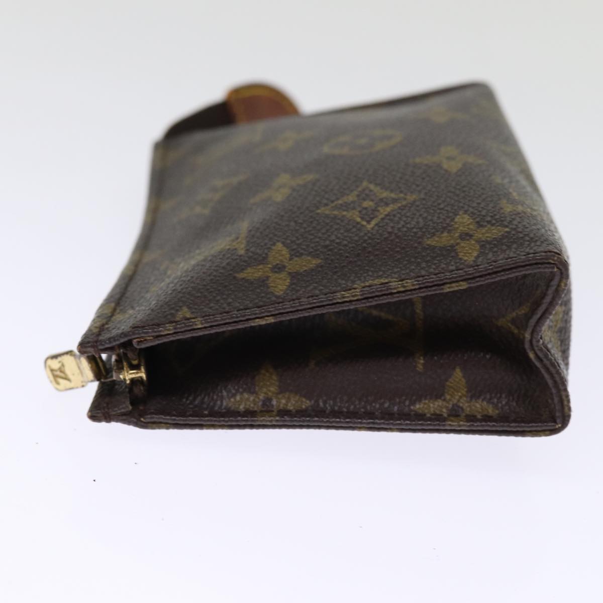 LOUIS VUITTON Monogram Poche Toilette 15 Pouch M47546 LV 75858