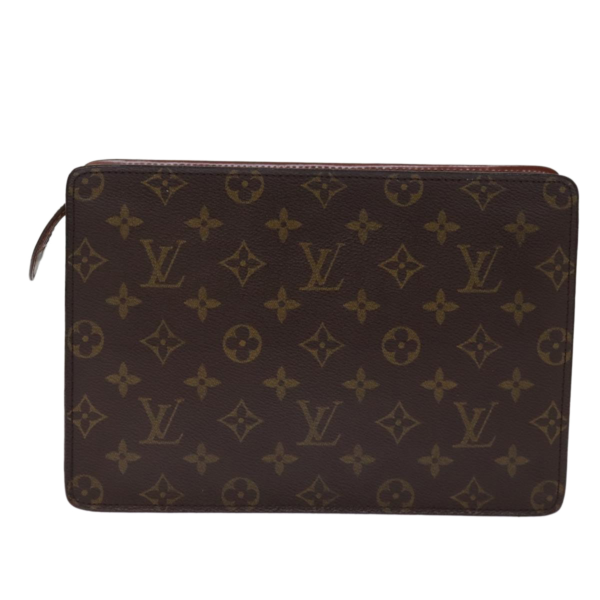 LOUIS VUITTON Monogram Pochette Homme Clutch Bag M51795 LV 75863