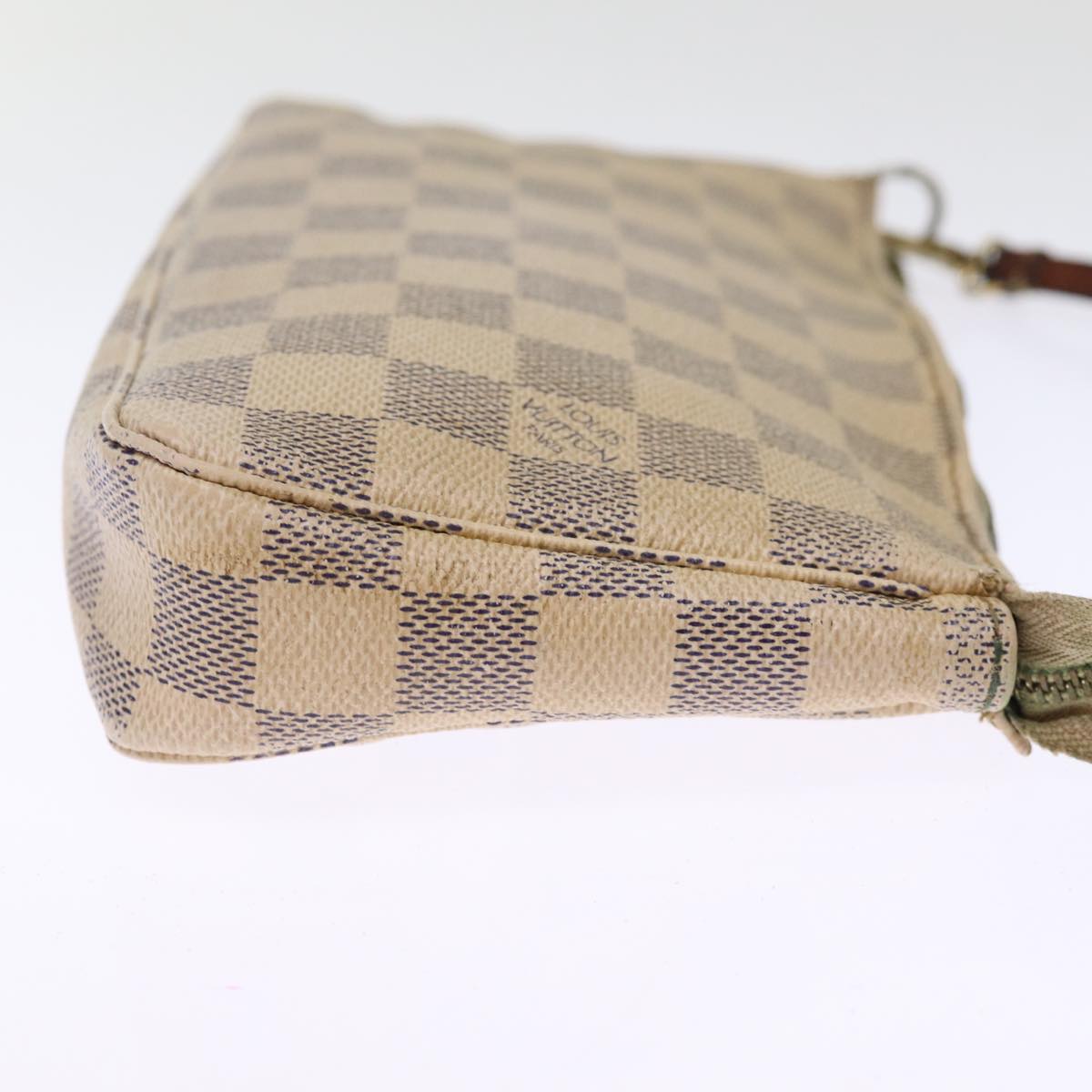 LOUIS VUITTON Damier Azur Pochette Accessoires Pouch N51986 LV 75871