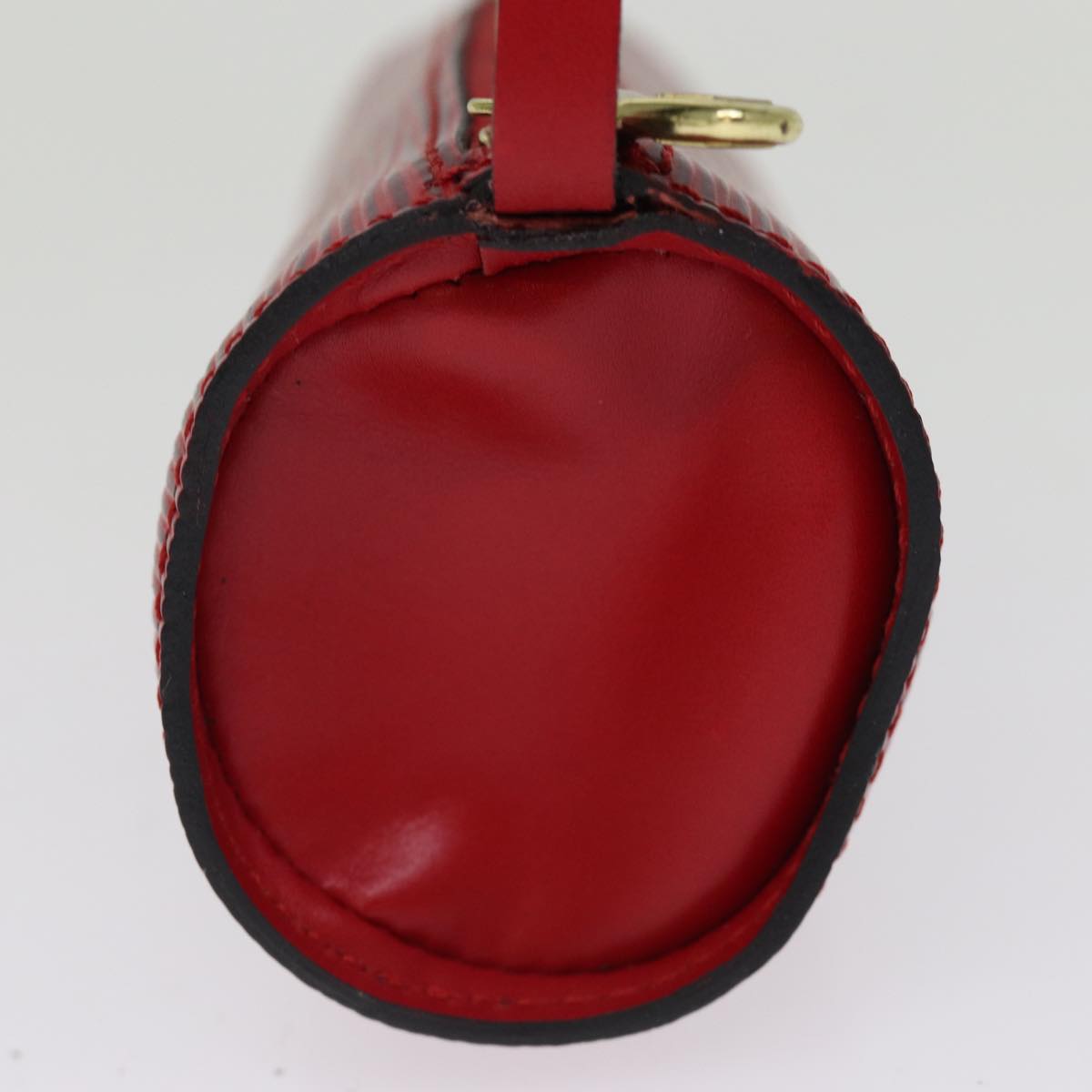LOUIS VUITTON Epi Soufflot Pouch Accessory Pouch Red LV 75877