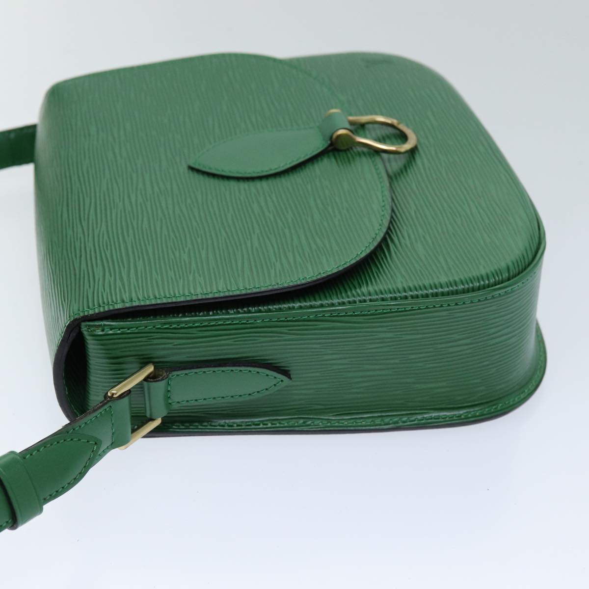LOUIS VUITTON Epi Saint Cloud GM Shoulder Bag Green M52194 LV 75878