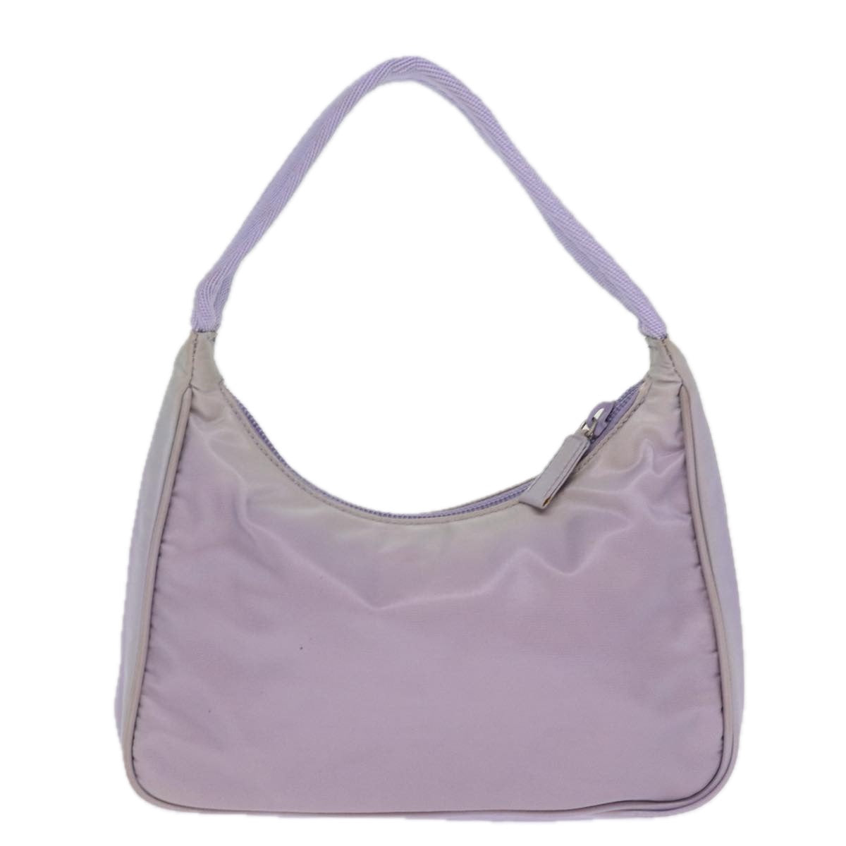 PRADA Hand Bag Nylon Purple 75888