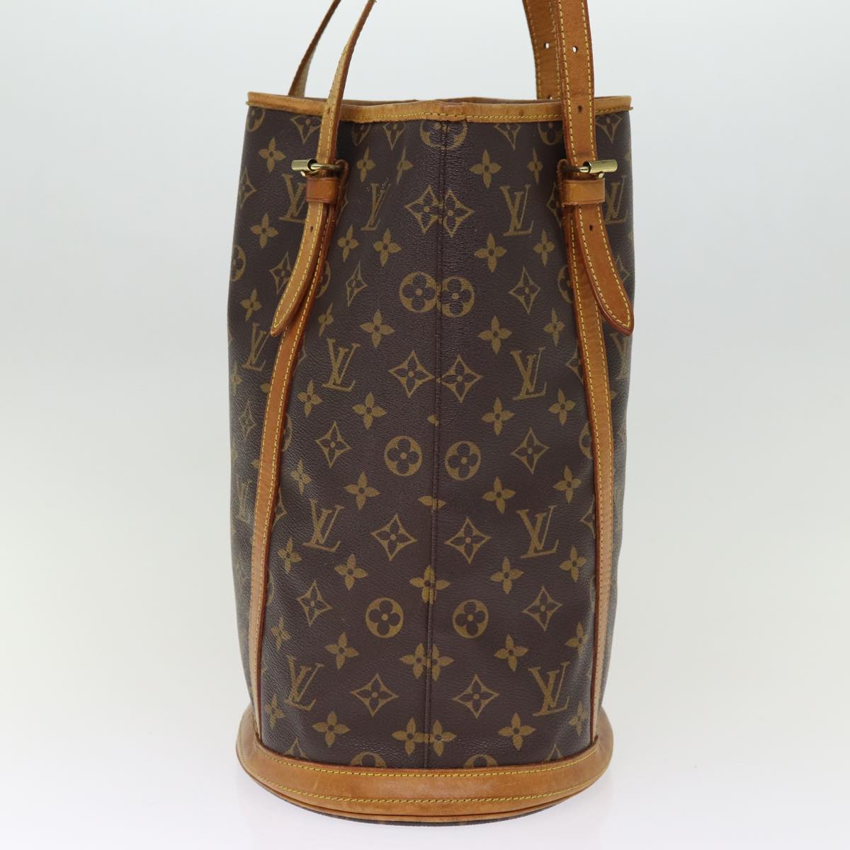 LOUIS VUITTON Monogram Bucket GM Shoulder Bag M42236 LV 75896